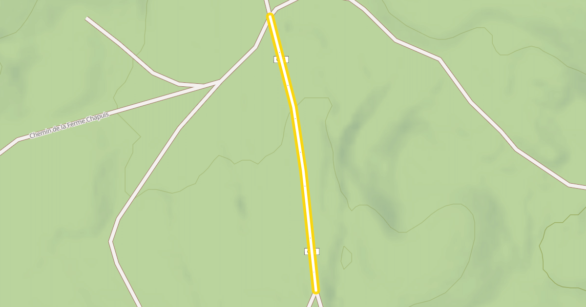 Map preview of Route des Grands Communaux