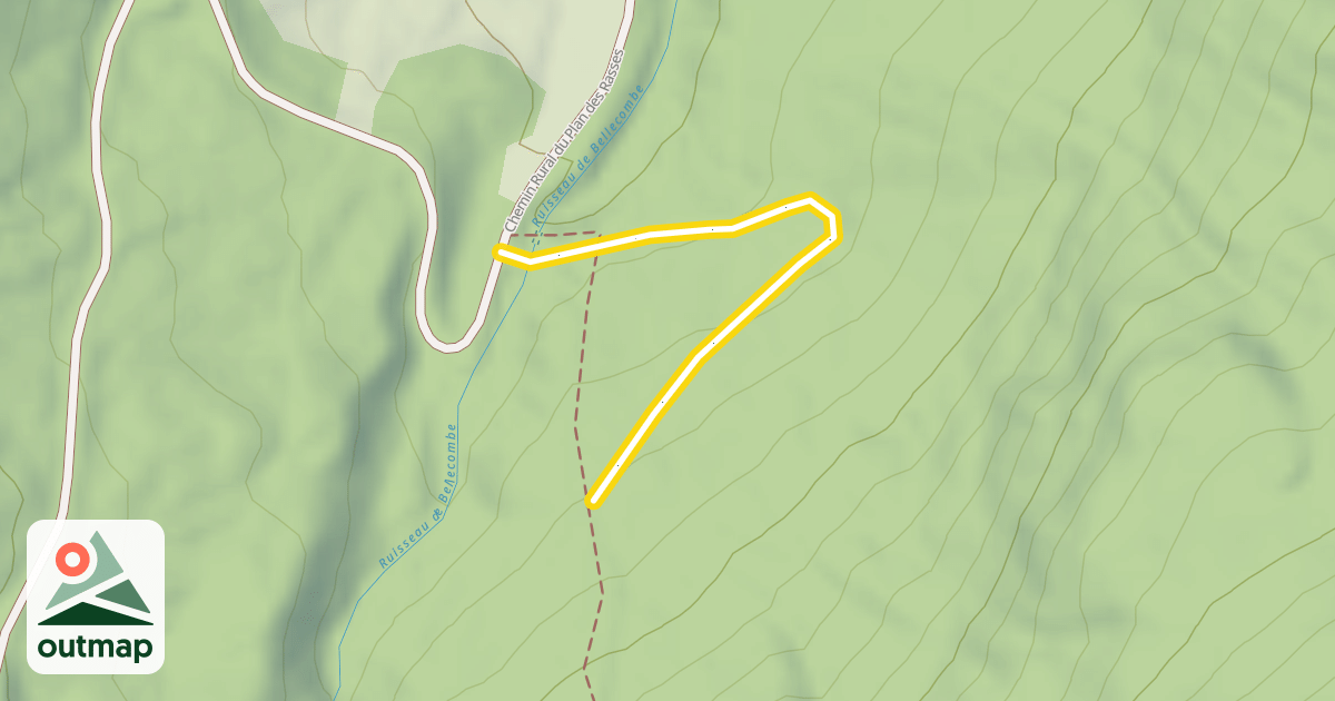 Map of La Boucle du Plan