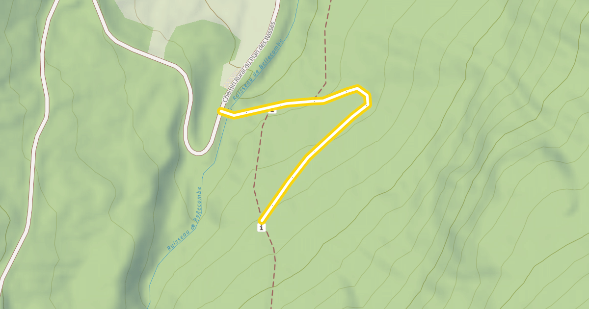 Map preview of La Boucle du Plan