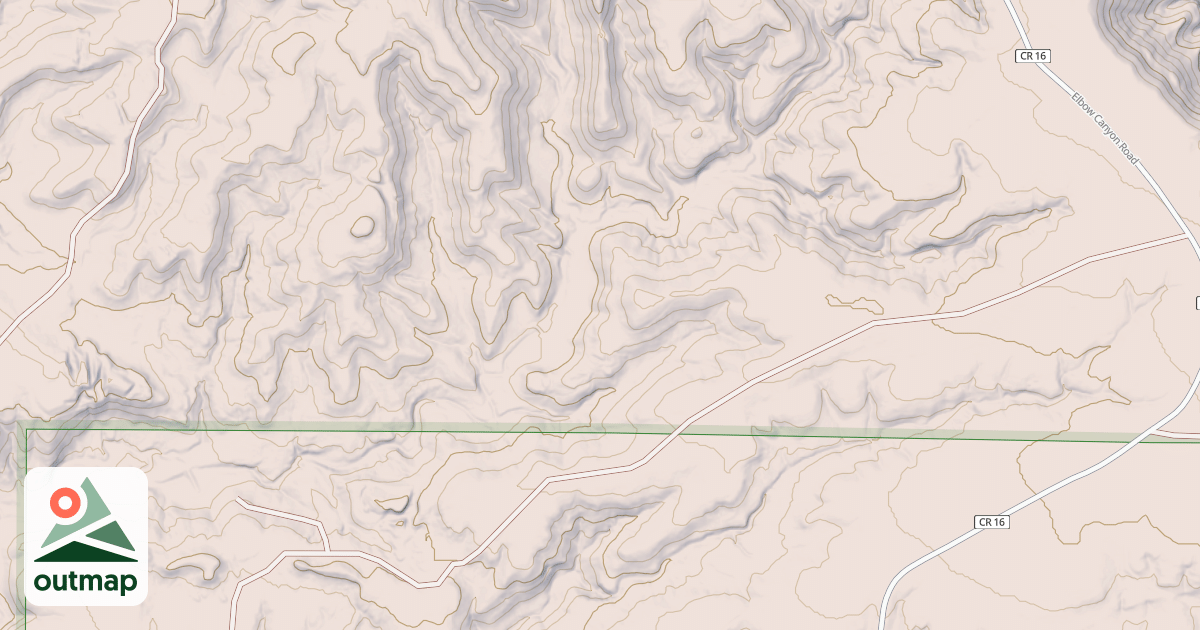 Map of ROBINSON FLATS BR 3A