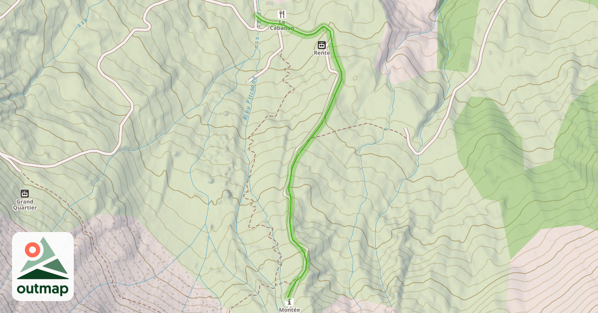 Map of Piste H