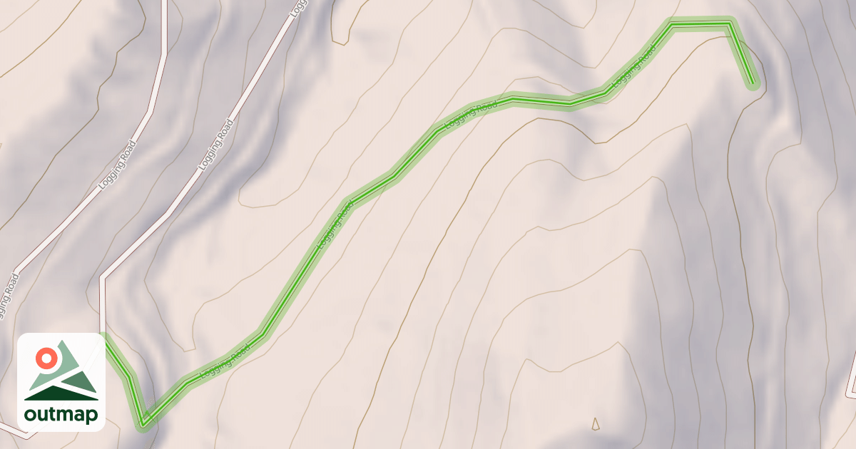 Map of Logging Road