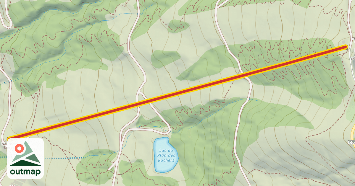 Map of Nauchets Express