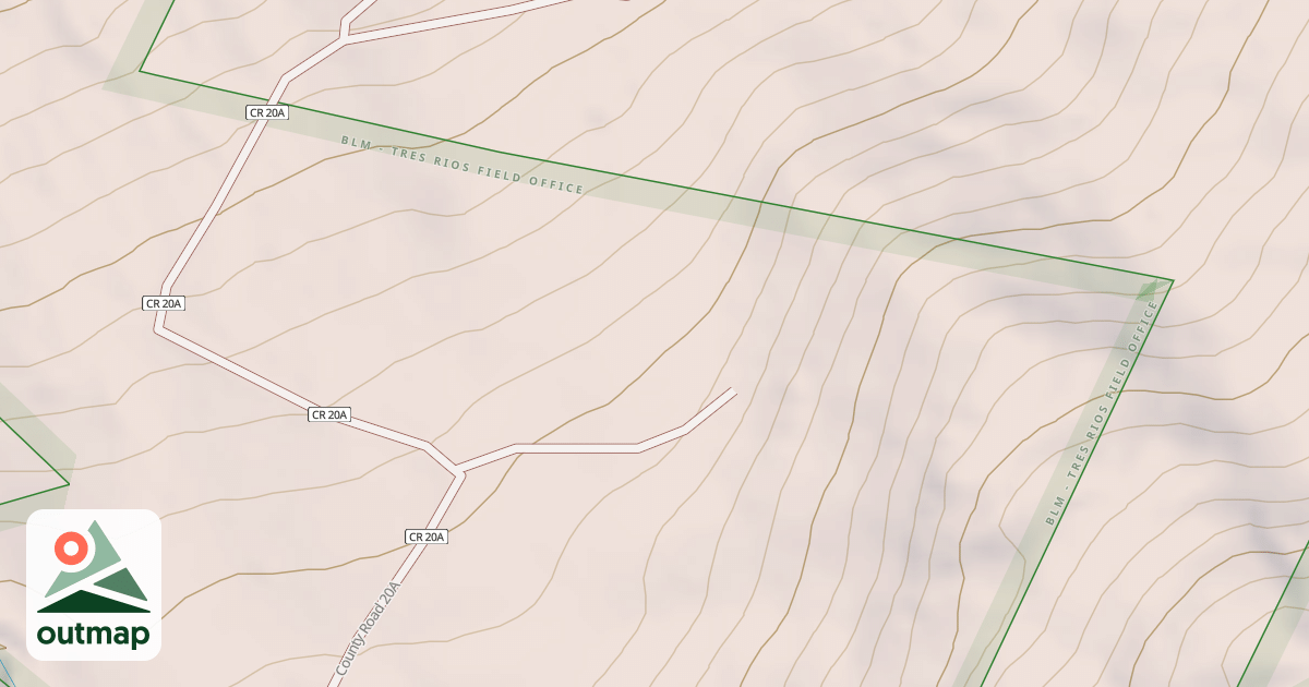 Map of BLM National GTLF Public Motorized Roads 050f46da-65cf-41fa-90d1-0ecddafb33a3