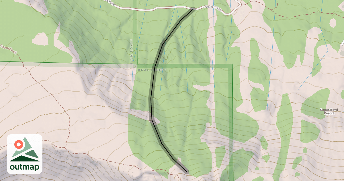 Map of Crow's Nest Glades