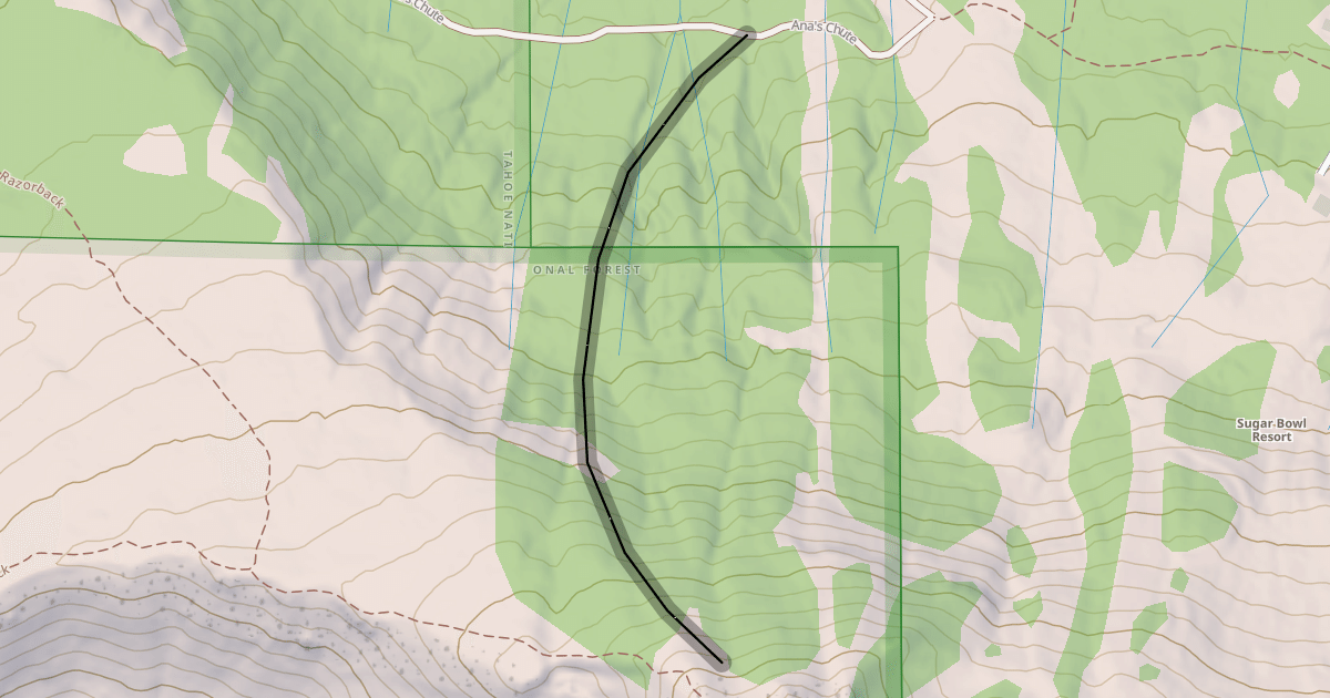 Map preview of Crow's Nest Glades