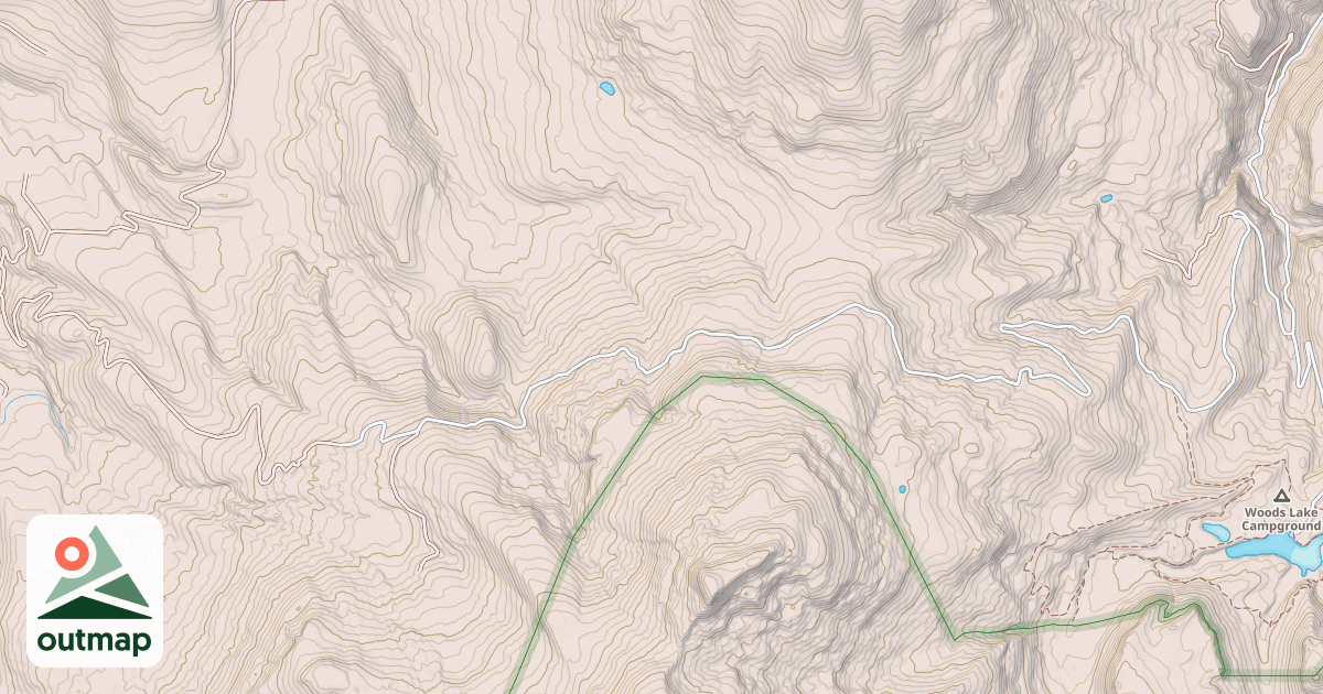 Map of FALL CREEK