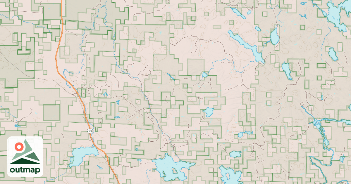 Map of David Dill-Arrowhead State Trail