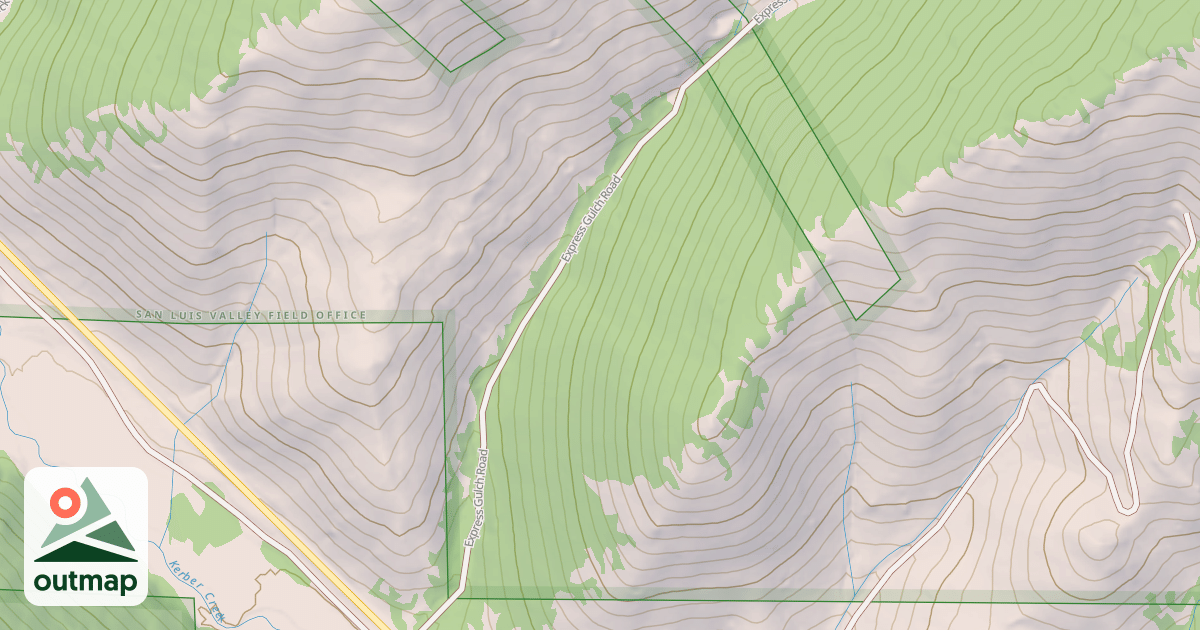 Map of BLM National GTLF Public Motorized Roads 5d7bb52a-0561-4ffa-9dbe-795834104d9a