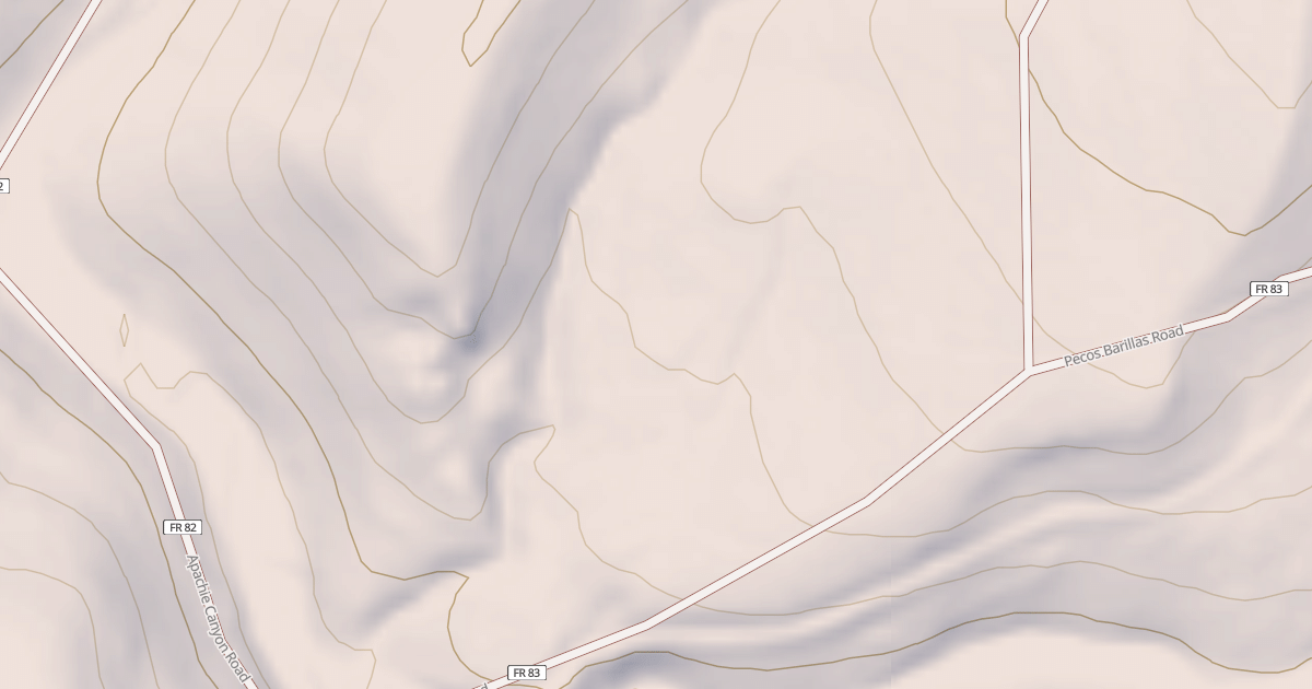 Map preview of USFS Motor Vehicle Use Map Roads {5AD82C28-0E56-4F85-BB5F-53C82914A88E}