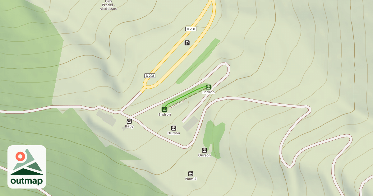 Map of Endron