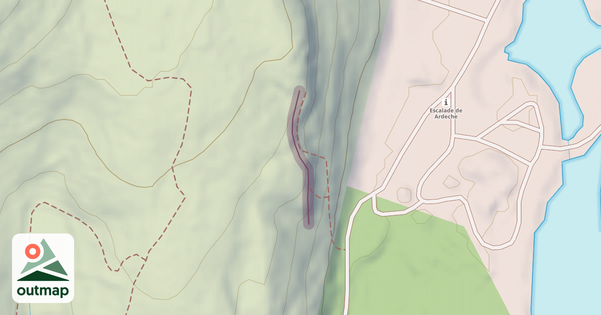 Map of Lanas-Chamtadu