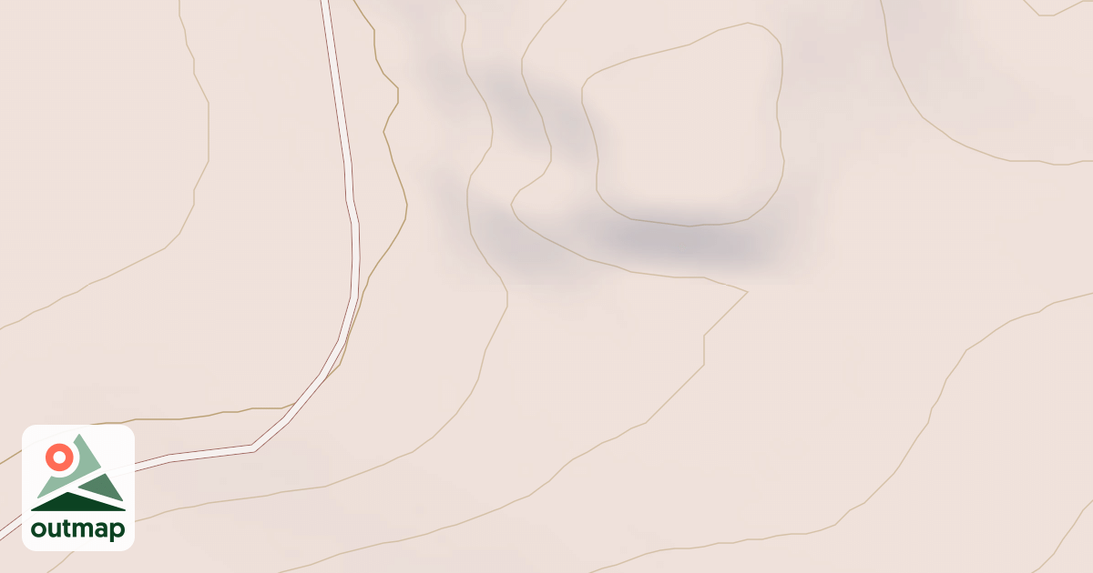 Map of CINDER PIT SPUR