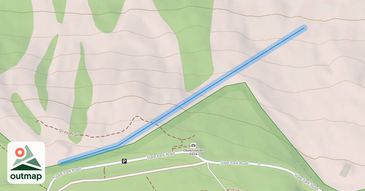 Map of Top Notch