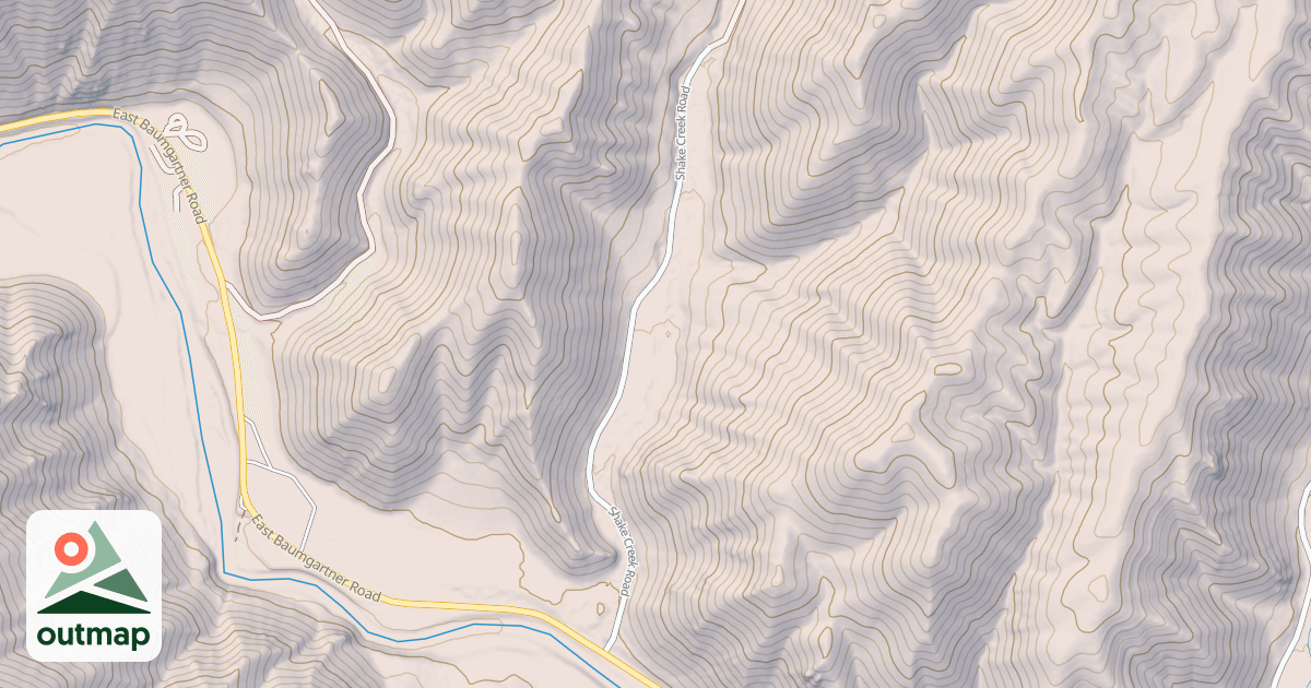Map of SHAKE CR
