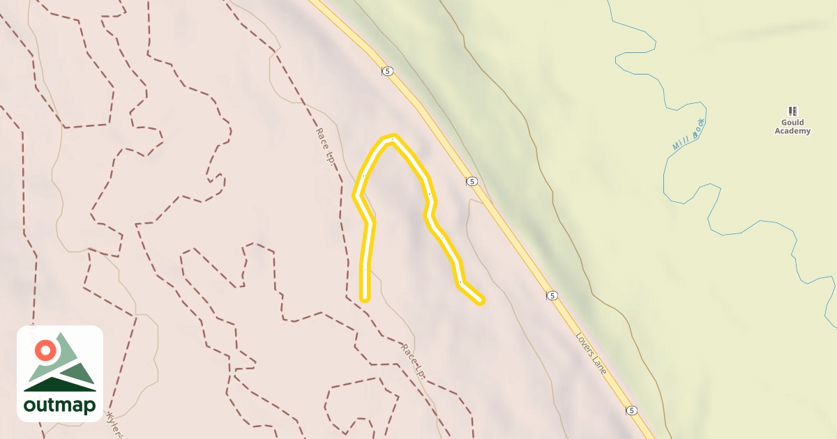 Map of Jeremy's Jaunt