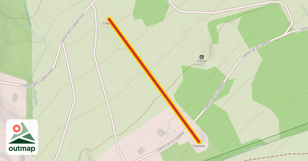 Map of Chapelle