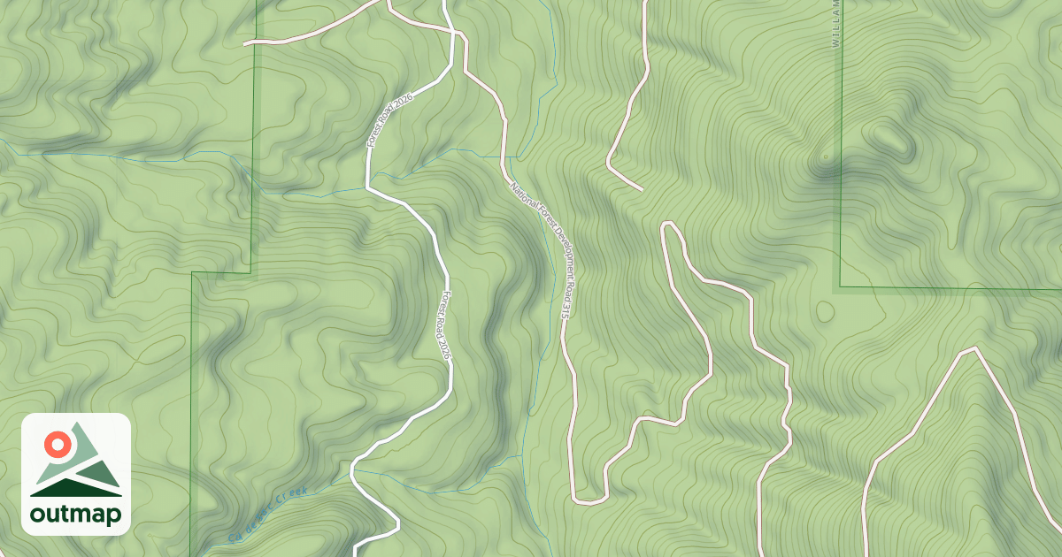 Map of PINE ROCK RD