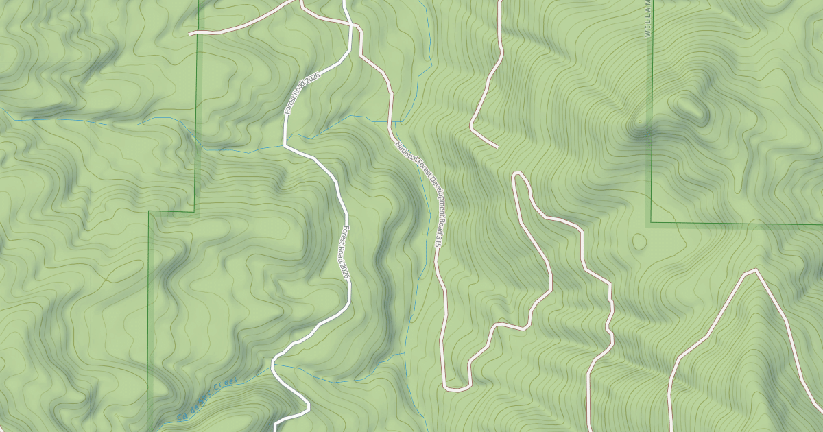 Map preview of PINE ROCK RD