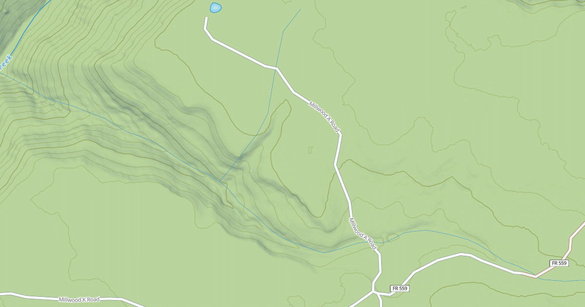 Map preview of MILLWOOD A