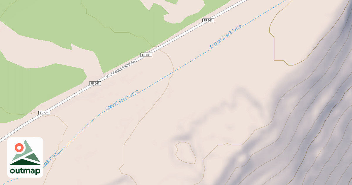 Map of WEST MANCOS I