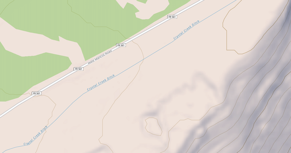 Map preview of WEST MANCOS I