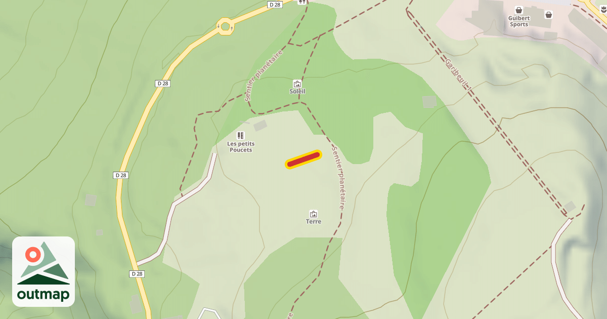Map of Petit Ourson