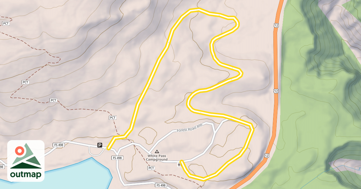 Map of Deer Creek Loop