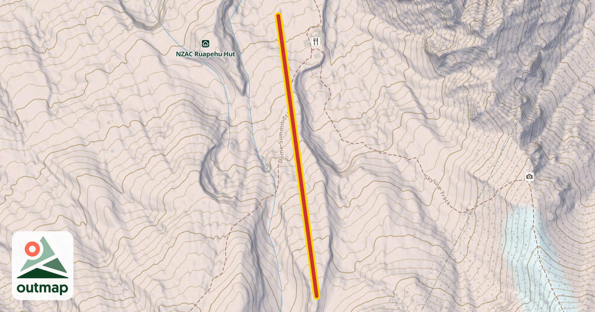 Map of Knoll Ridge T-Bar