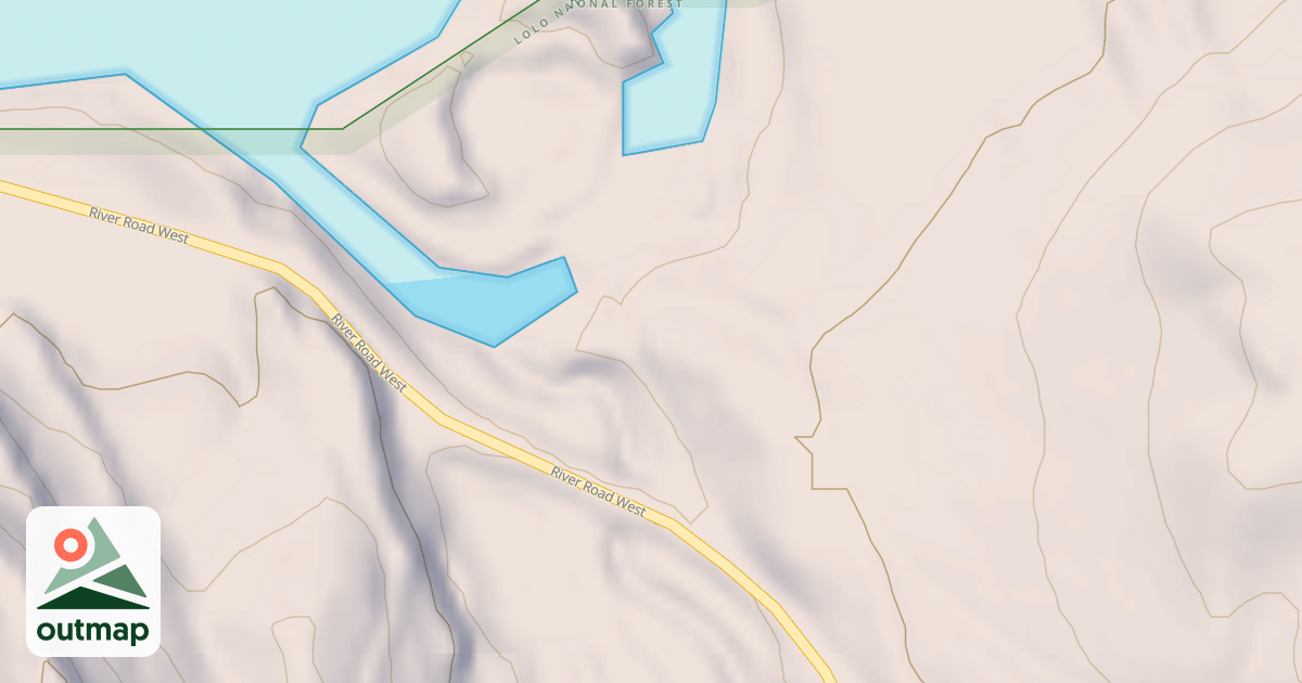 Map of DISPERSED REC SEC. 3