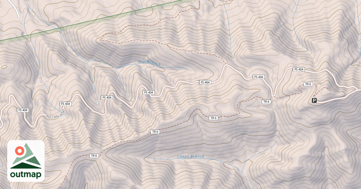 Map of BIG CLIFTY