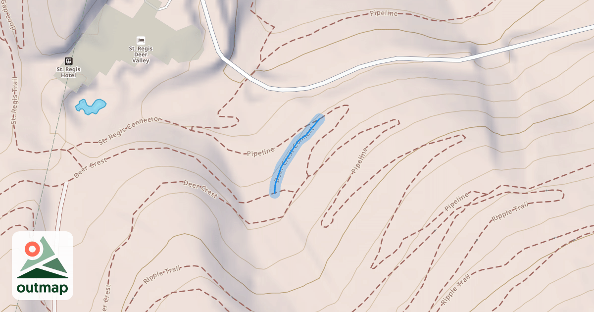 Map of Deer Crest Connect