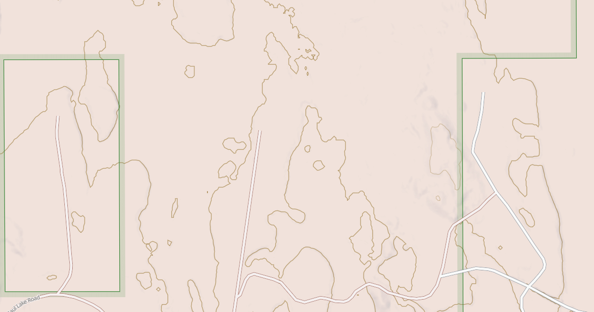 Map preview of SAUL LAKE SPUR SPUR A