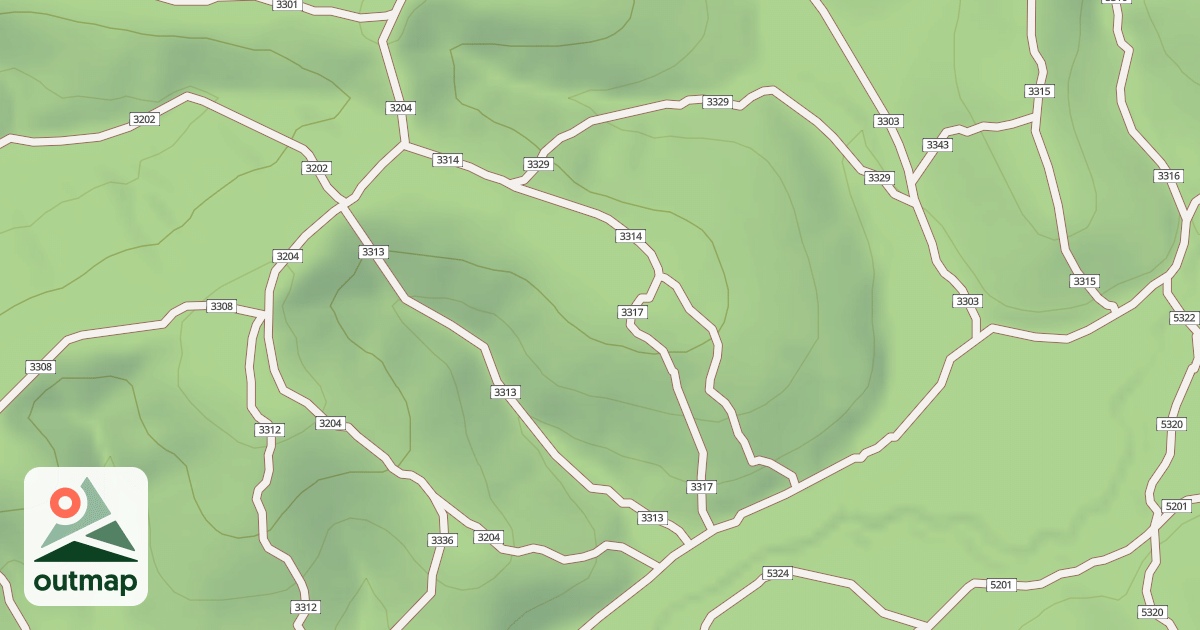 Map of USFS Motor Vehicle Use Map Trails 20259