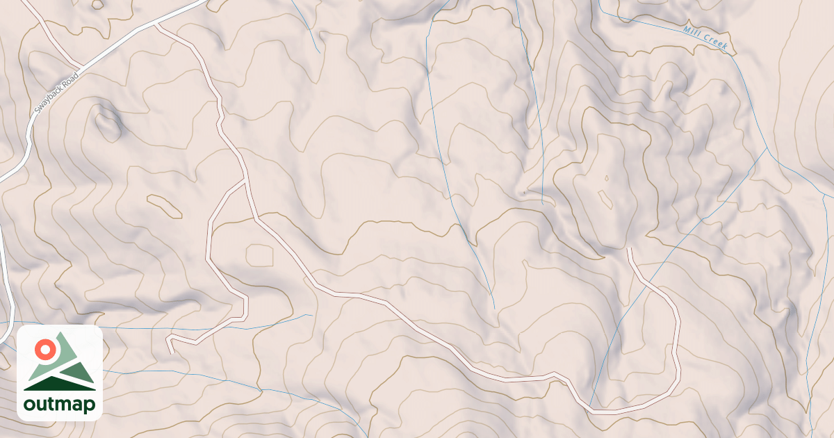 Map of SWAYBACK