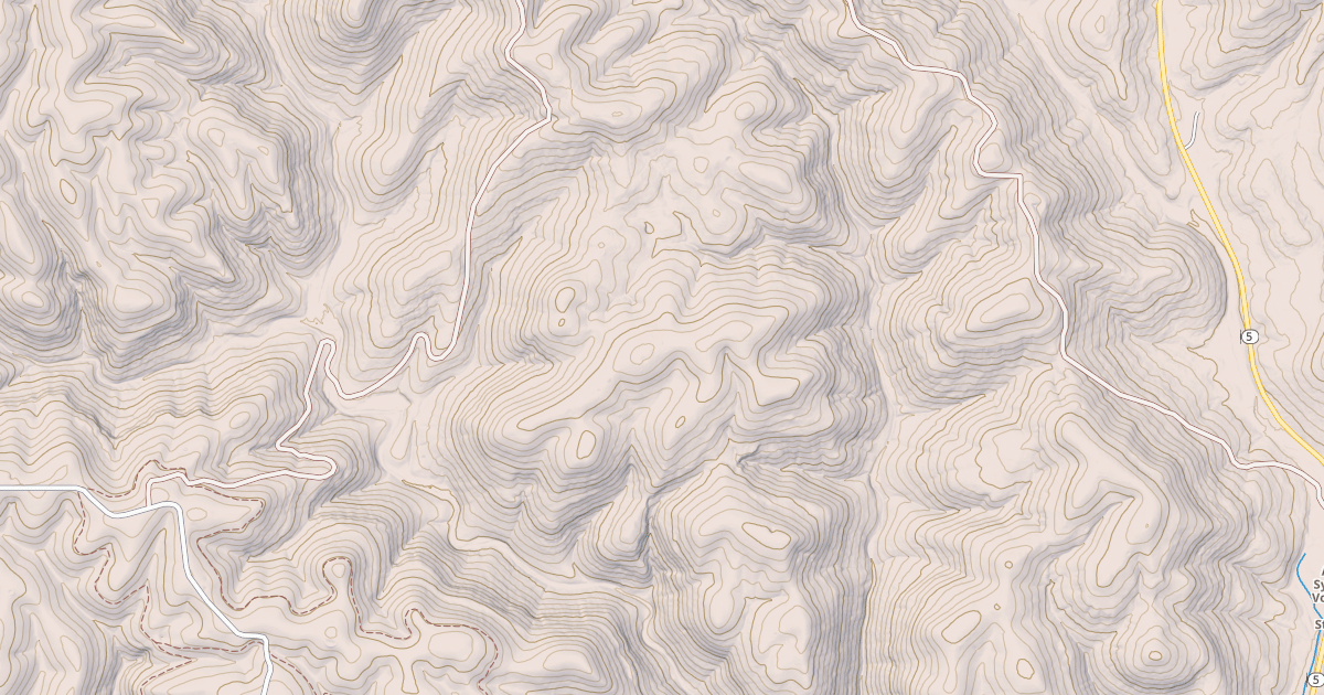 Map preview of USFS Motor Vehicle Use Map Roads {7C783C7A-C56C-4896-954C-EA2301018FD4}