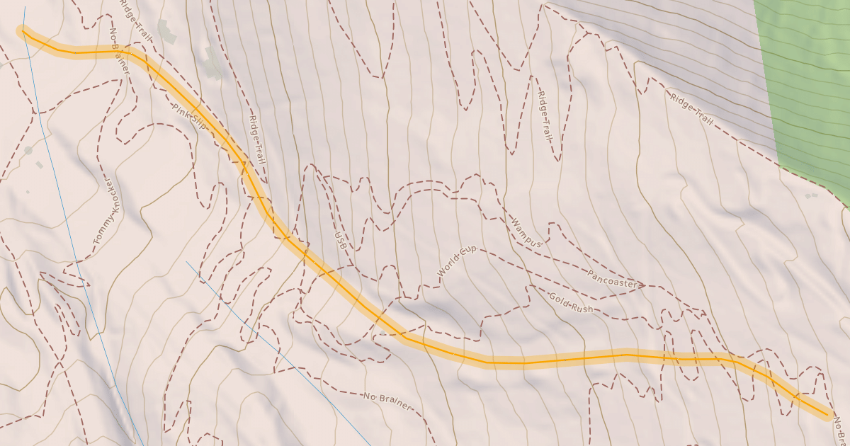 Map preview of Hoot Brown Terrain Park