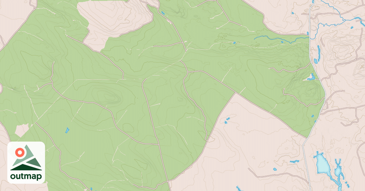 Map of Maine Statewide ATV Trails 94