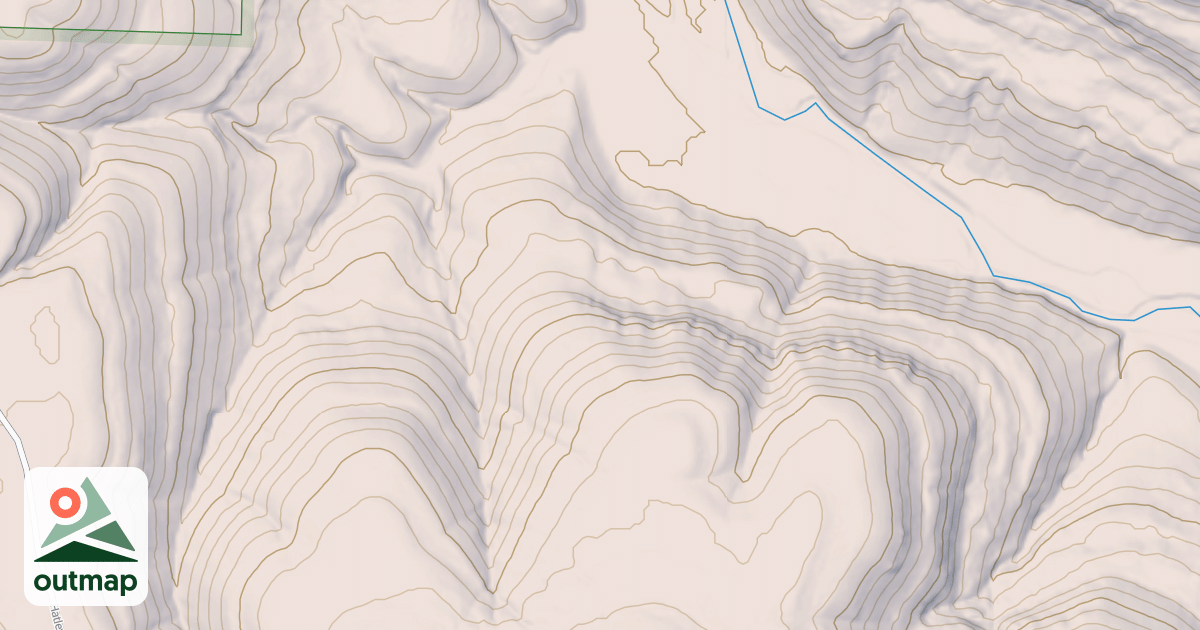 Map of USFS National Forest System Roads {2586B945-2504-4704-B62C-5127395FE4AF}