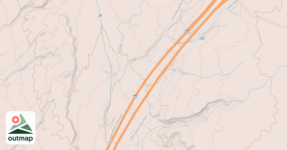 Map of BLM National GTLF Public Motorized Roads 1cbb3061-4638-4156-9dea-13e38787f39e
