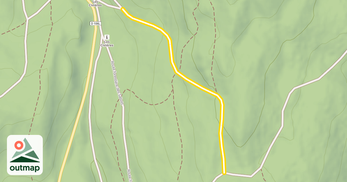 Map of Liaison Scandinave / Civières