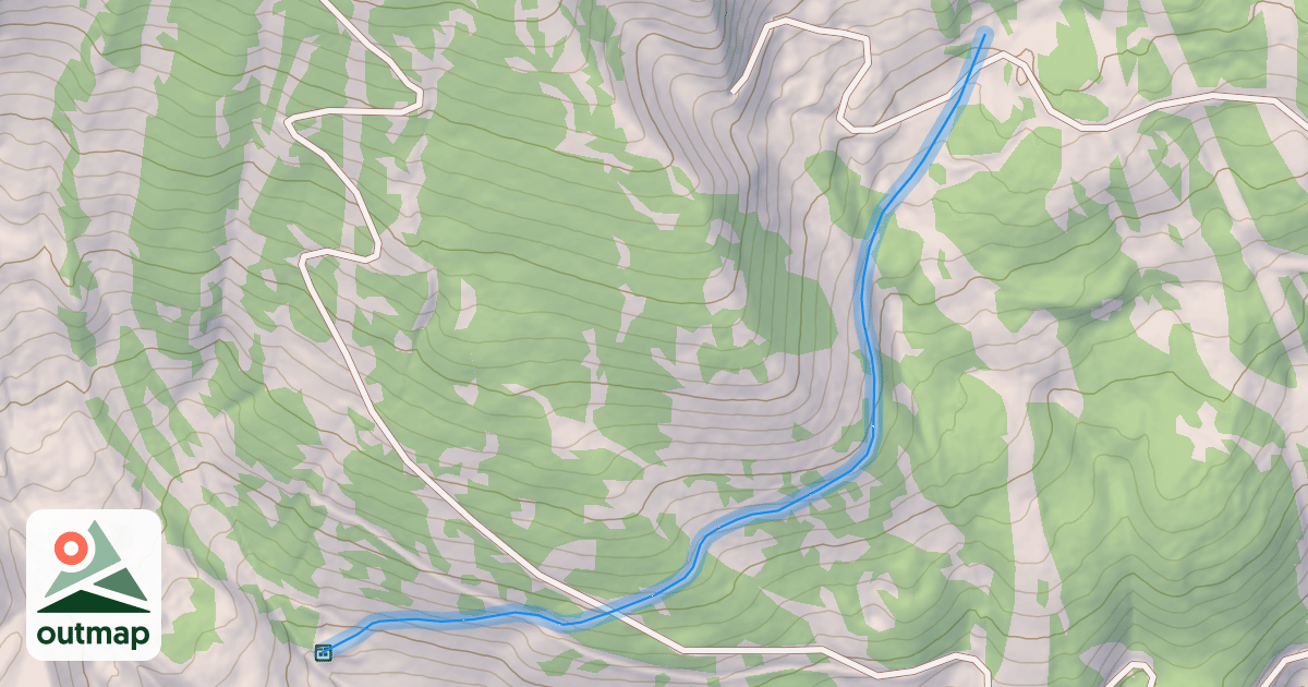 Map of Mule Skinner