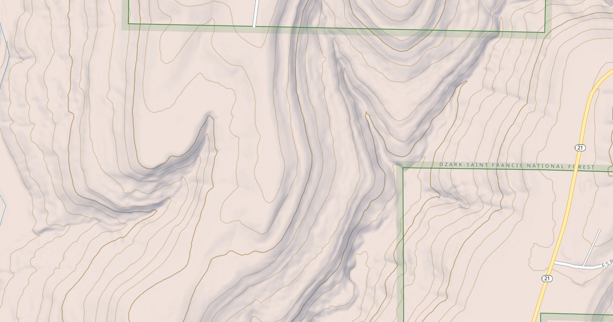 Map preview of USFS National Forest System Roads {BE24C48E-EE55-409E-90FC-2CFFE62FECE8}