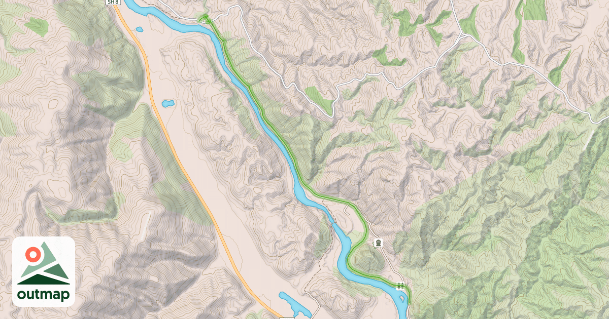 Map of Millennium Track