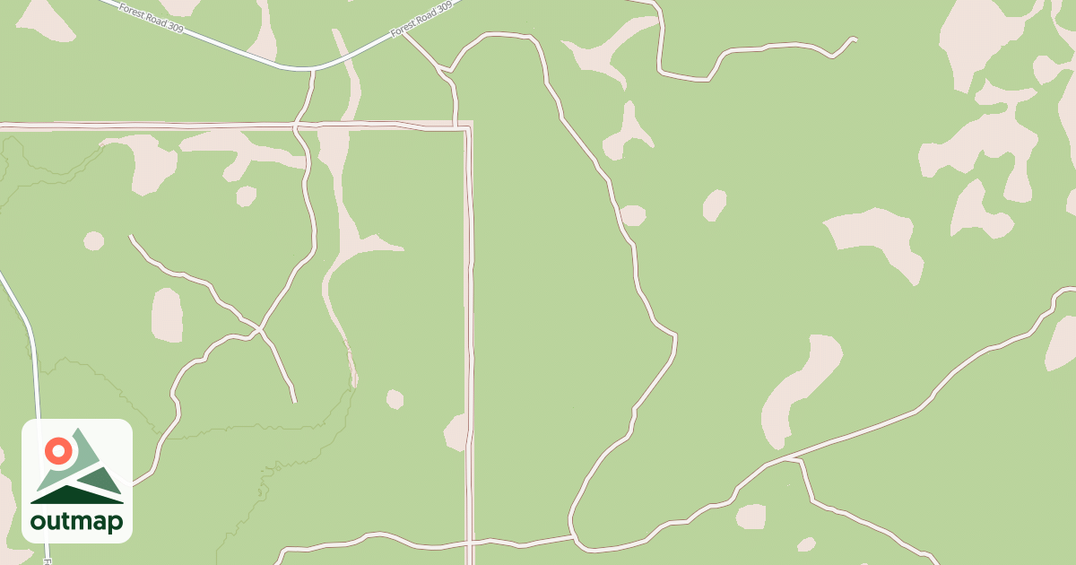 Map of USFS Motor Vehicle Use Map Roads {0AD42070-FB4E-4C5A-A152-04FE78D4EDD2}