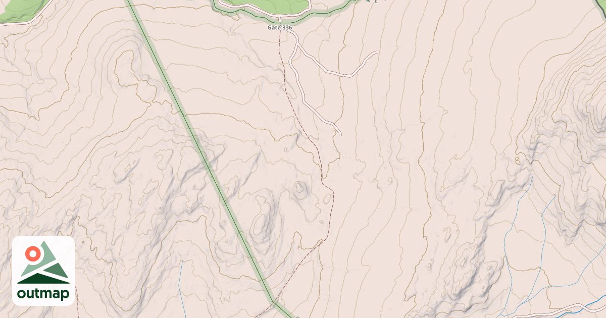 Map of Middle Branch Indian Loop