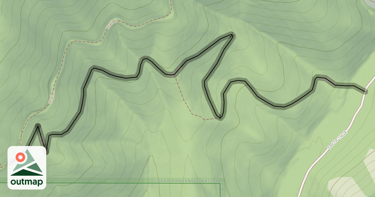 Map of Trail 10