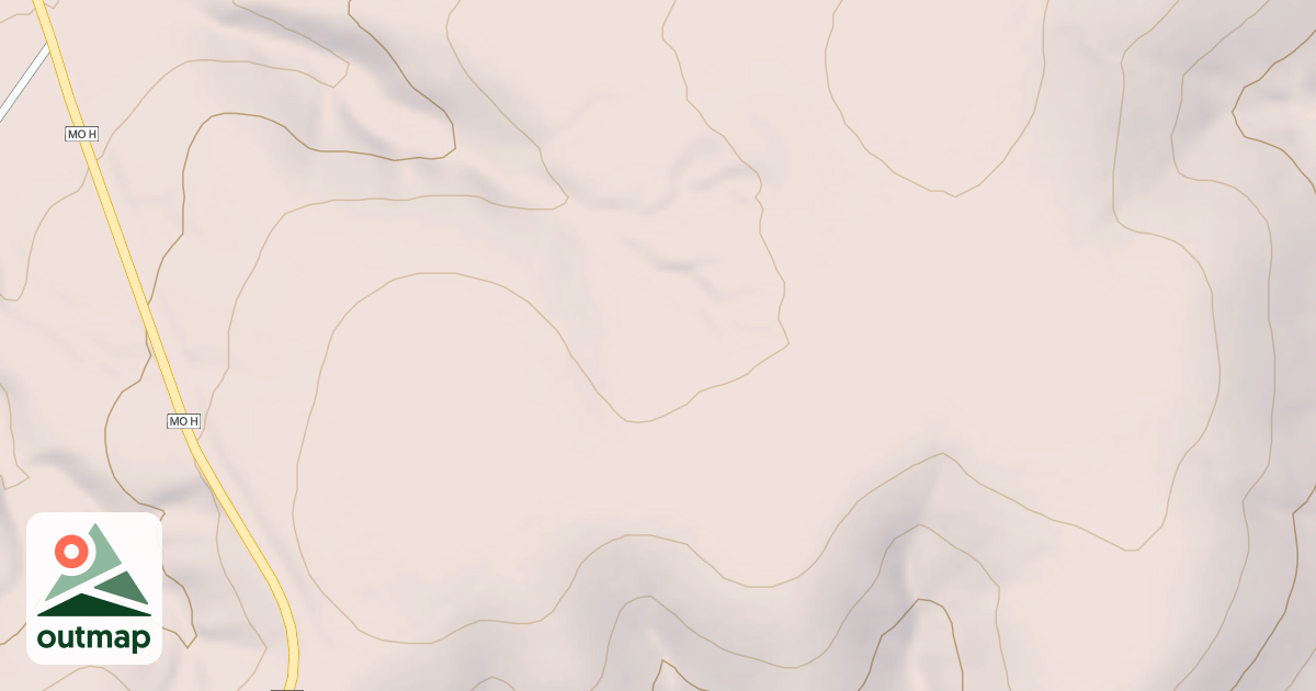 Map of HORSESHOE VALLEY