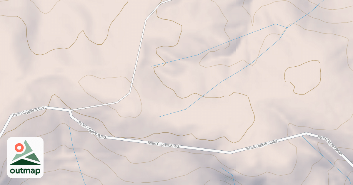Map of PETERSON RIDGE SPUR D