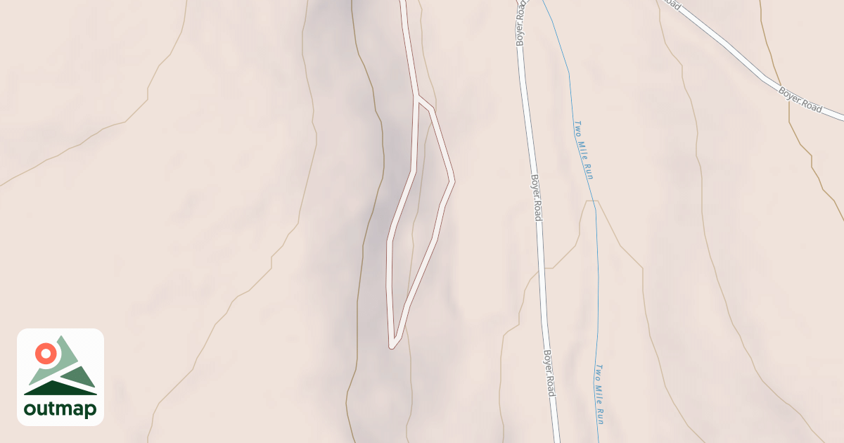 Map of Whiskey Springs Trails